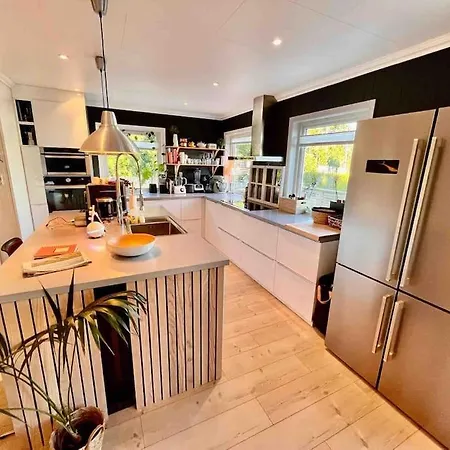 Modern Large House In Stavern With Sea View, Close To Beaches, Large Garden And Pool Villa *