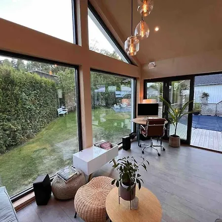 Villa Modern Large House In Stavern With Sea View, Close To Beaches, Large Garden And Pool