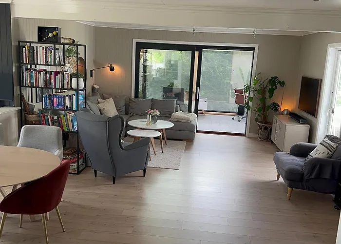 Modern Large House In Stavern With Sea View, Close To Beaches, Large Garden And Pool Villaer